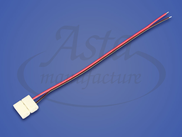 Коннектор LED CN-10 мм (5050 провод 15 см) Коннектор LED CN-10 мм (5050 провод 15 см)